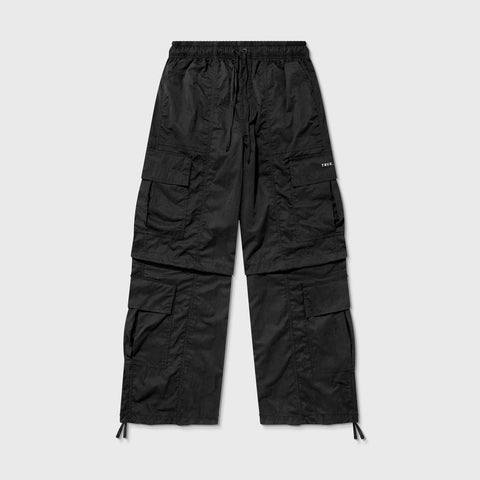 Active Baggy Cargo Pants - Black