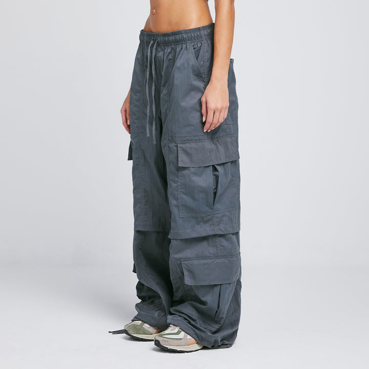 Active Baggy Cargo Pants - Dark Gray