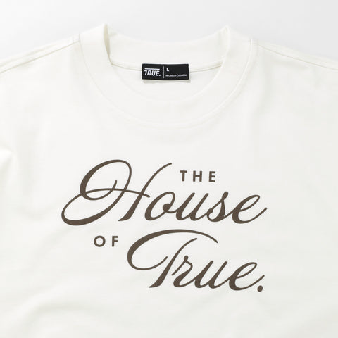 The House Of True Box-Fit T-Shirt - Ivory
