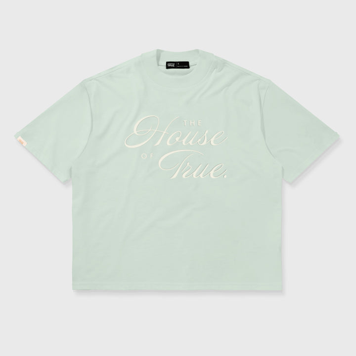 The House Of True Box-Fit T-Shirt - Mint