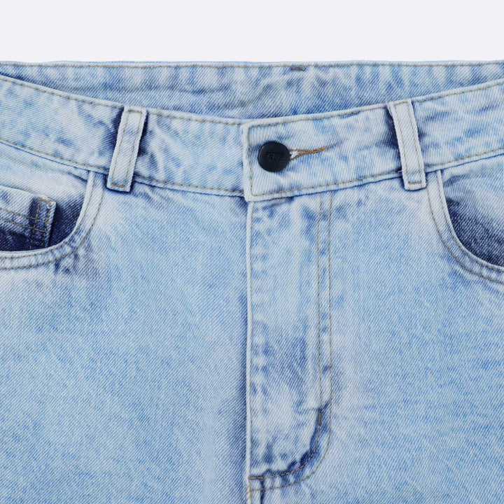Chosen Family Jorts - Blue
