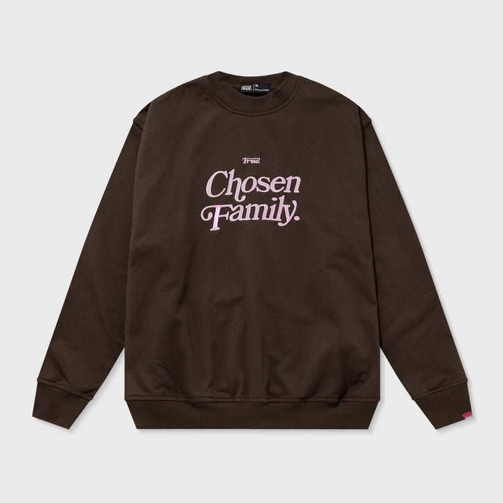 Chosen Family Pullover - Brown