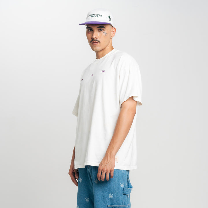 True X Herb Oversized Connected T-Shirt - Ivory