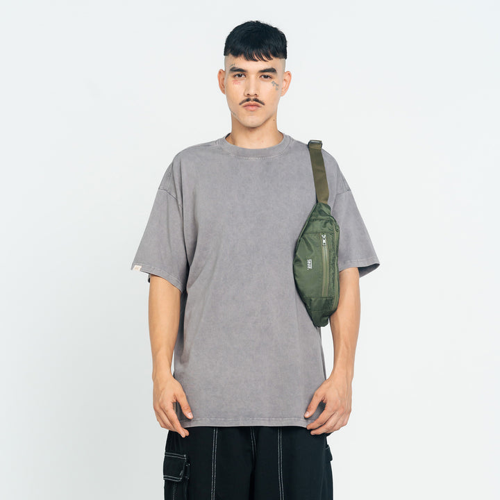 Washed Oversized T-Shirt - Grey