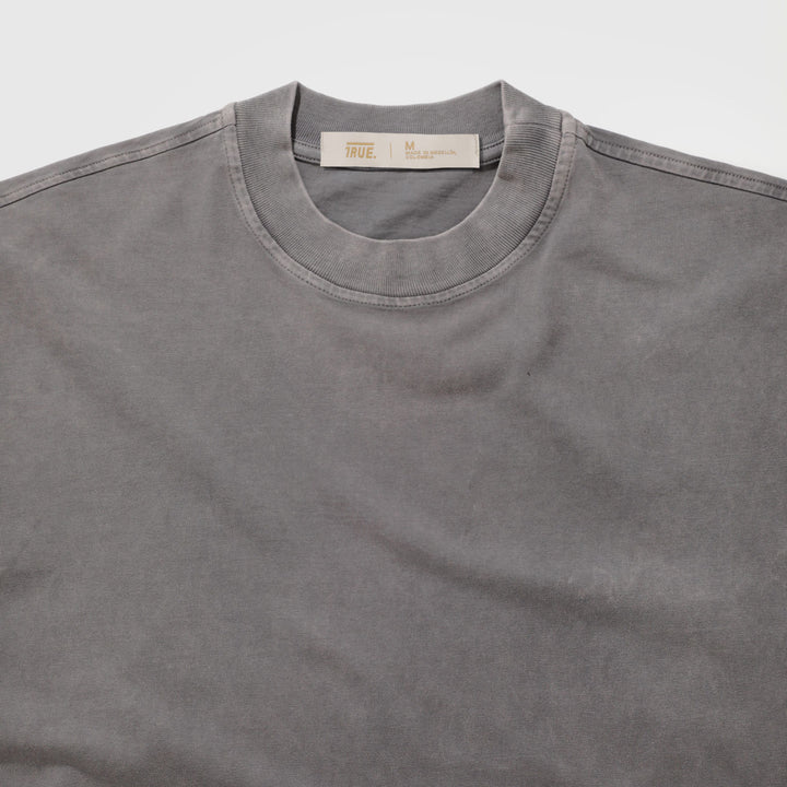 Washed Oversized Tee - Grey