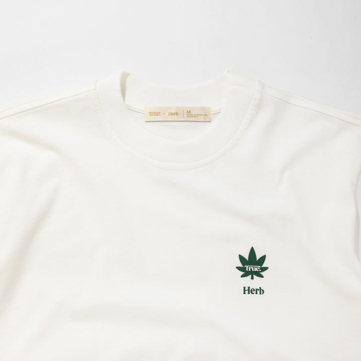 True X Herb T-Shirt - Ivory