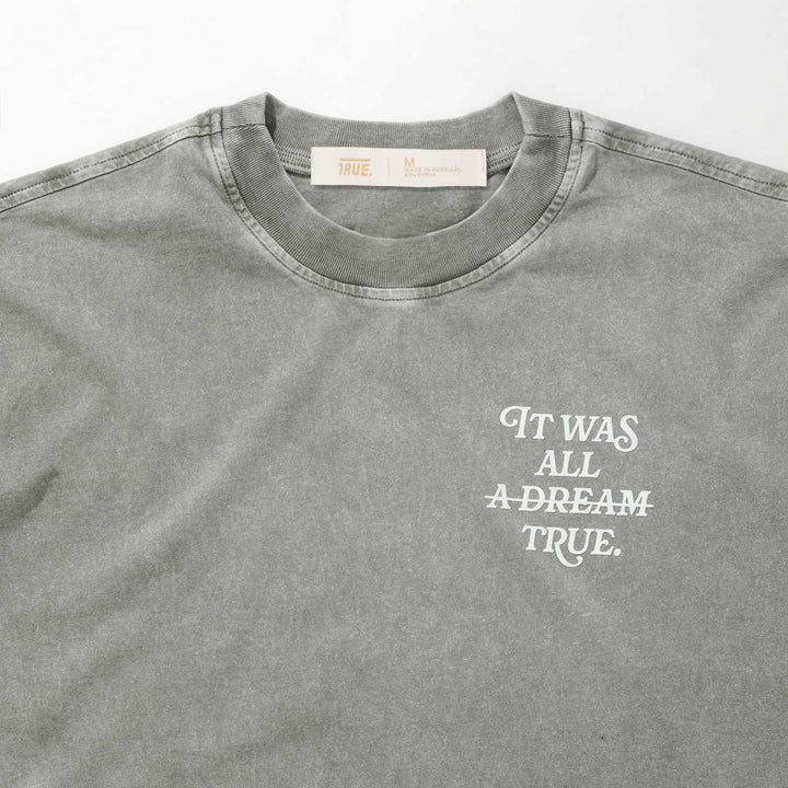 Dream Washed Oversized Tee - Grey