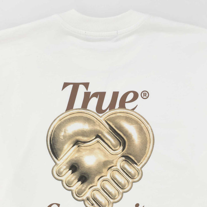 Heart Box-Fit T-Shirt - Ivory