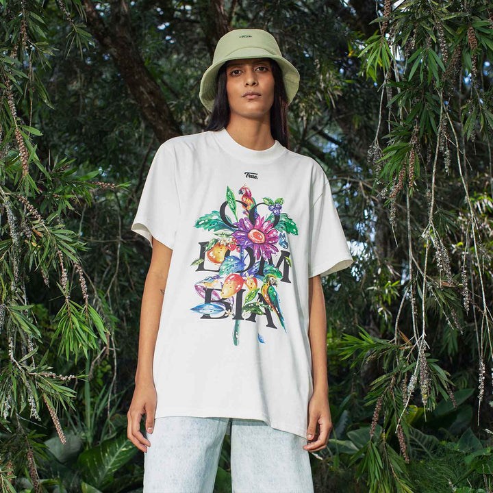 The Green Edit Colombia T-Shirt - Ivory