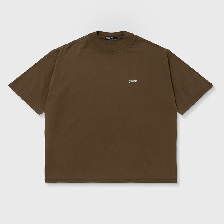 Legend Box-Fit T-Shirt - Brown