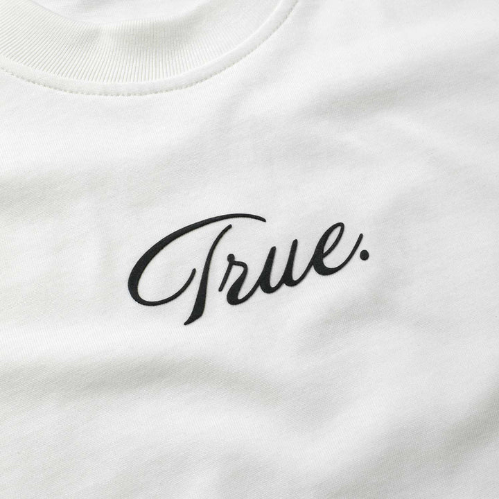 Curvy Logo T-Shirt - Ivory