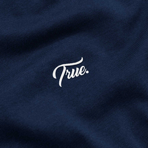 Script Logo T-Shirt - Dark Blue