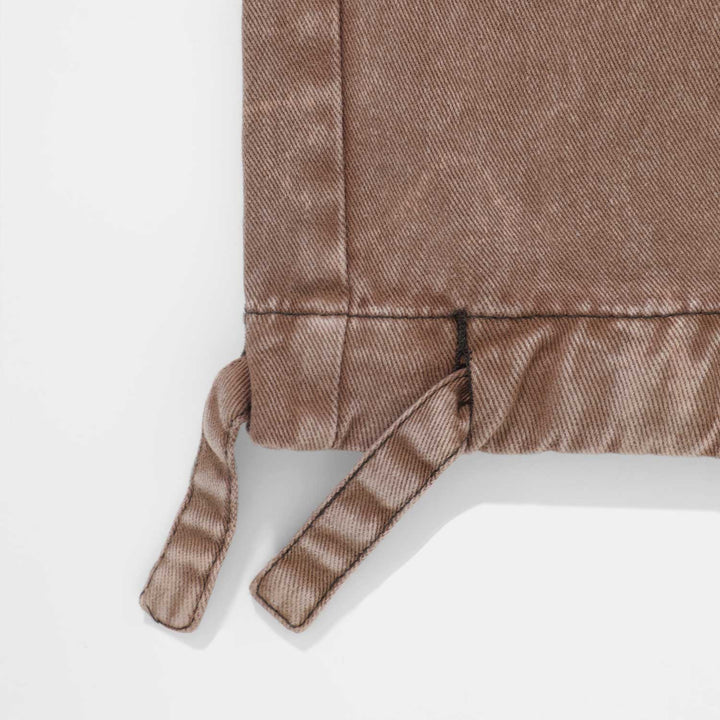 Cargo Multi-Pocket Pants - Washed Brown