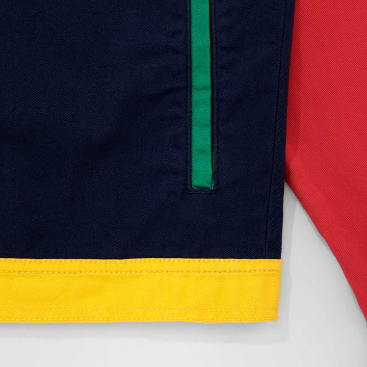 Colors Oversized Drill Jacket - Multicolors