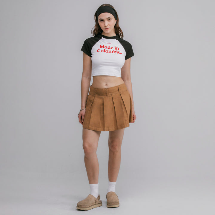 Colombia Baby Tee - Black