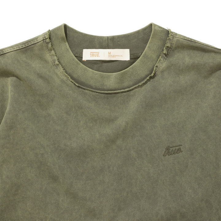 Core Boxy Tee - Military Green