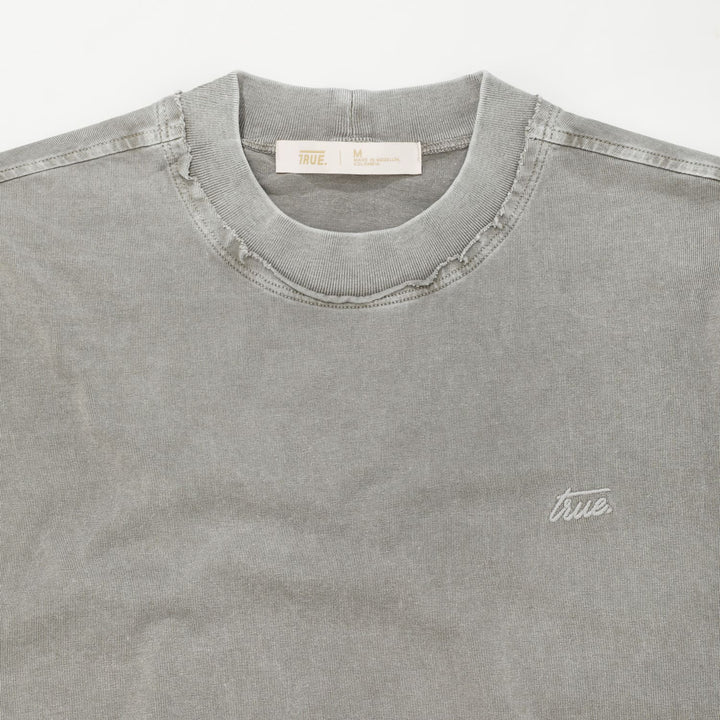 Core Boxy Tee - Light Grey