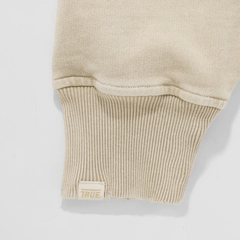 Core Washed Hoodie - Sand