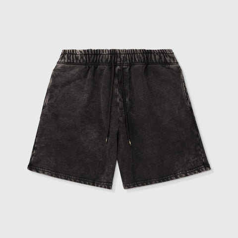 Core Washed Shorts - Dark Grey