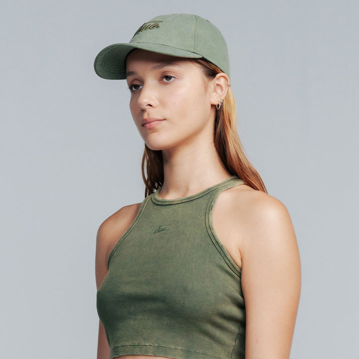 Core Washed Cap - Military Green