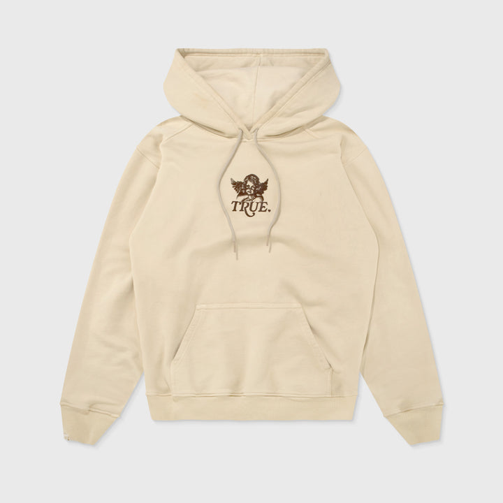 Cupid Box-Fit Hoodie - Sand