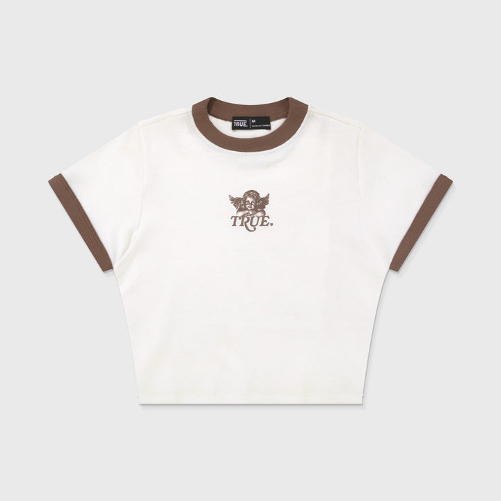 Cupid Slim Tee - Cream