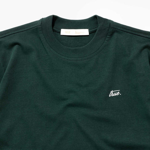 Cursive Logo T-Shirt - Pine Green