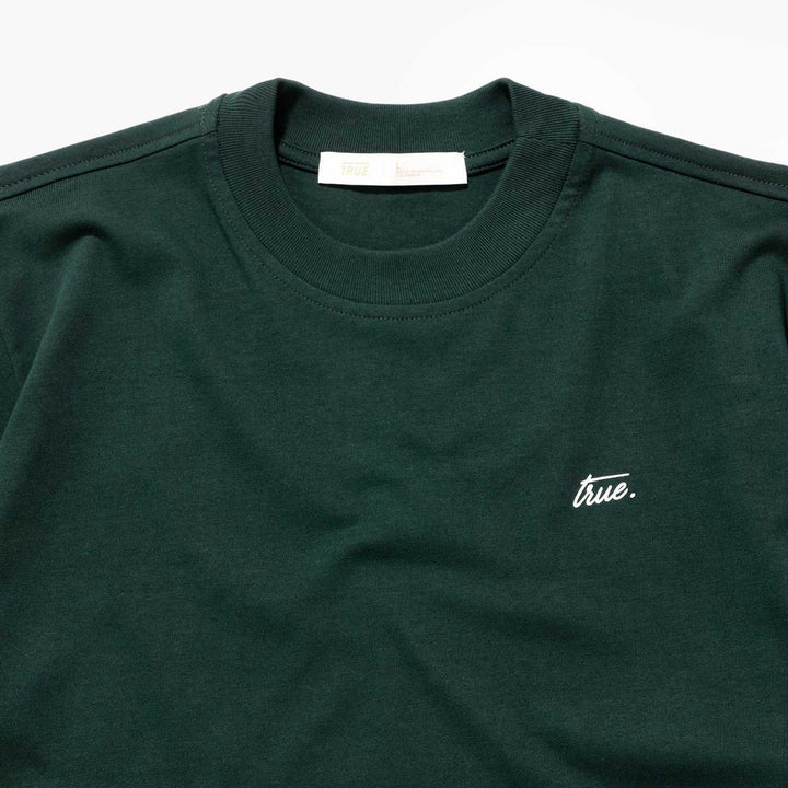 Cursive Logo T-Shirt - Pine Green