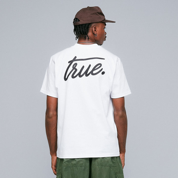 Cursive Logo T-Shirt - White