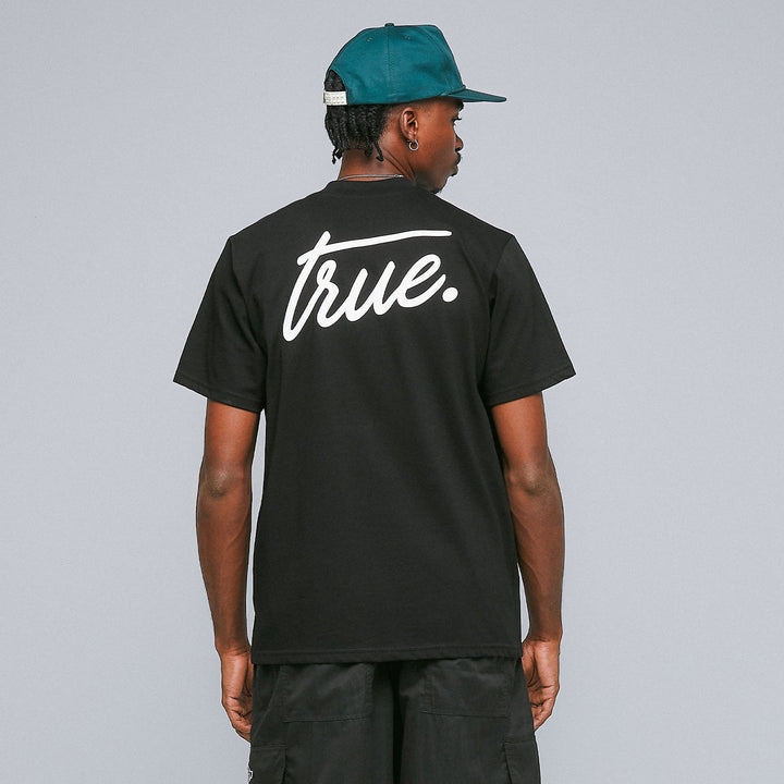 Cursive Logo T-Shirt - Black