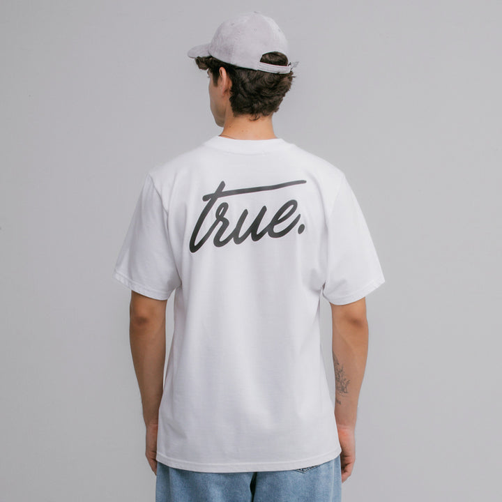 Cursive Logo T-Shirt - White