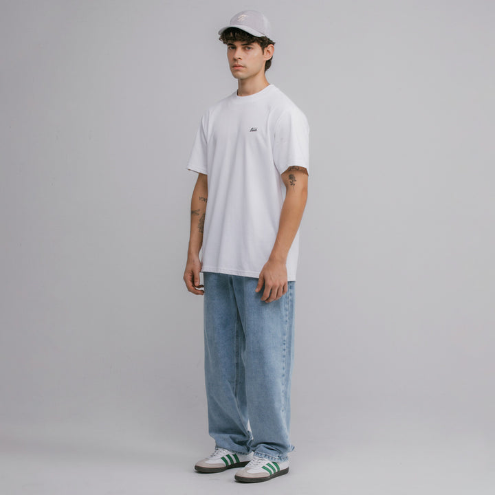 Cursive Logo T-Shirt - White