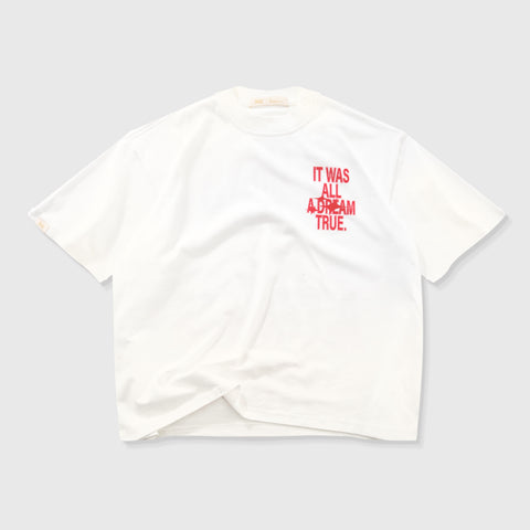 Dreams Boxy Tee - Cream