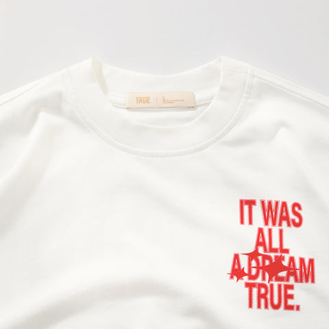 Dreams Boxy Tee - Cream