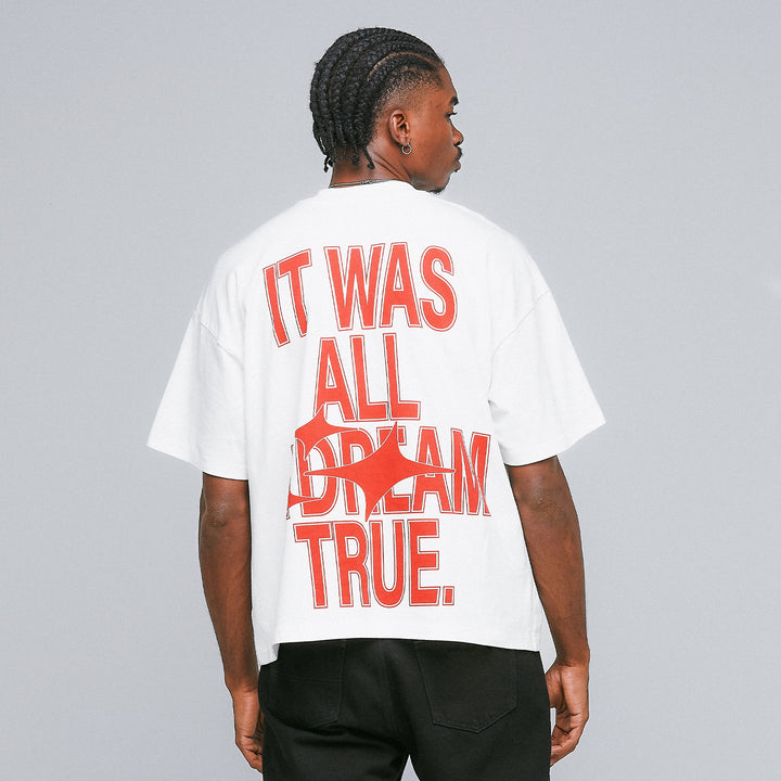 Dreams Boxy Tee - Cream