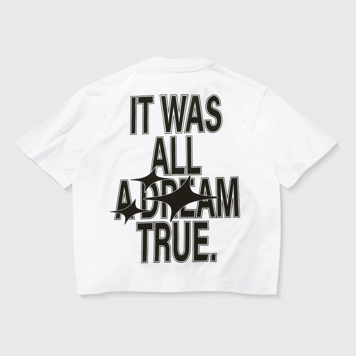 Dreams Boxy Tee - White