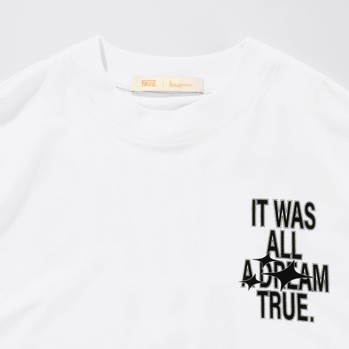 Dreams Boxy Tee - White