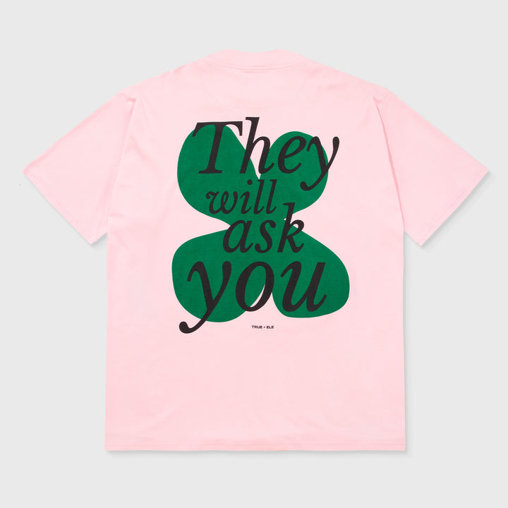 ELE X TRUE Don´t Tell T-Shirt - Soft Pink