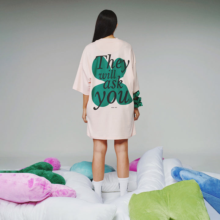 ELE X TRUE Don´t Tell T-Shirt - Soft Pink