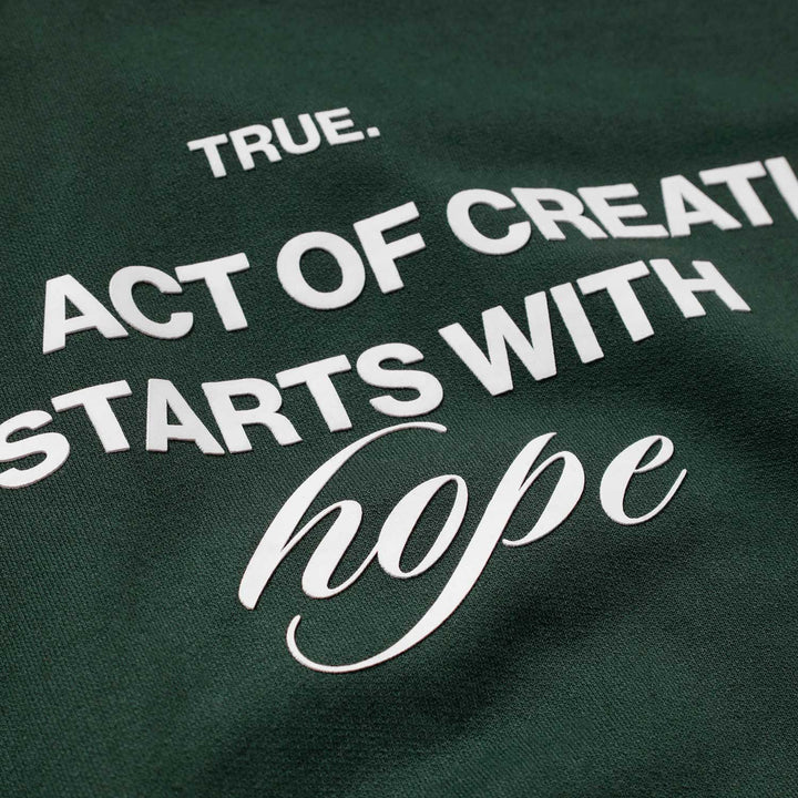 Hope Hoodie - Pine Green