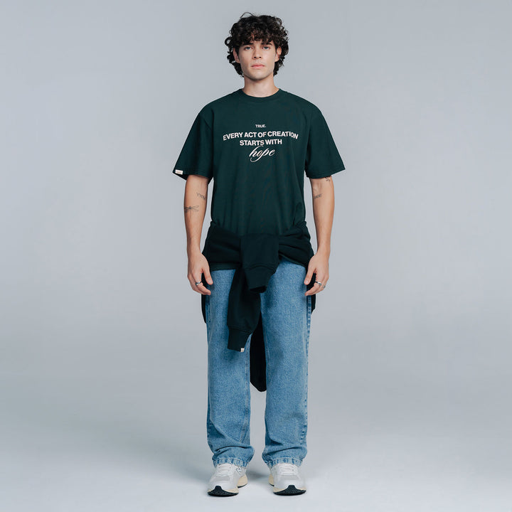 Hope T-Shirts - Pine Green