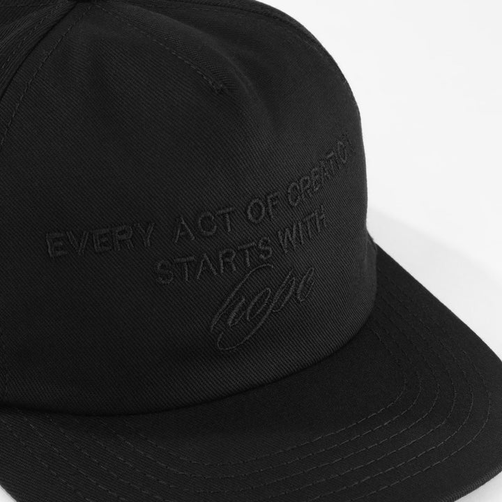 Hope Golfer Cap - Black