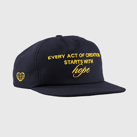 Hope Golfer Cap - Dark Blue