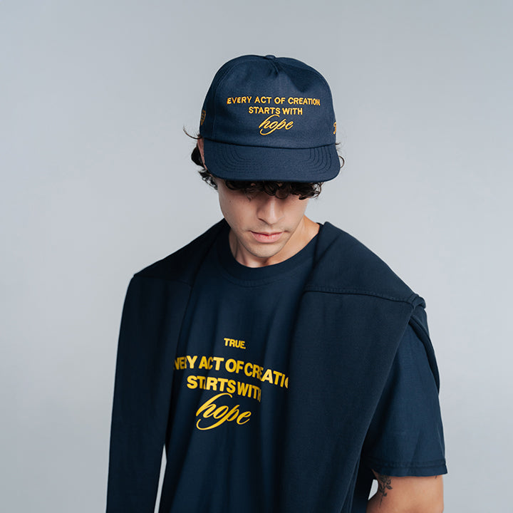 Hope Golfer Cap - Dark Blue