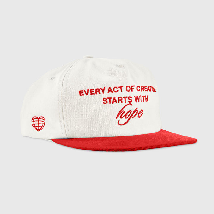 Hope Golfer Cap - Red