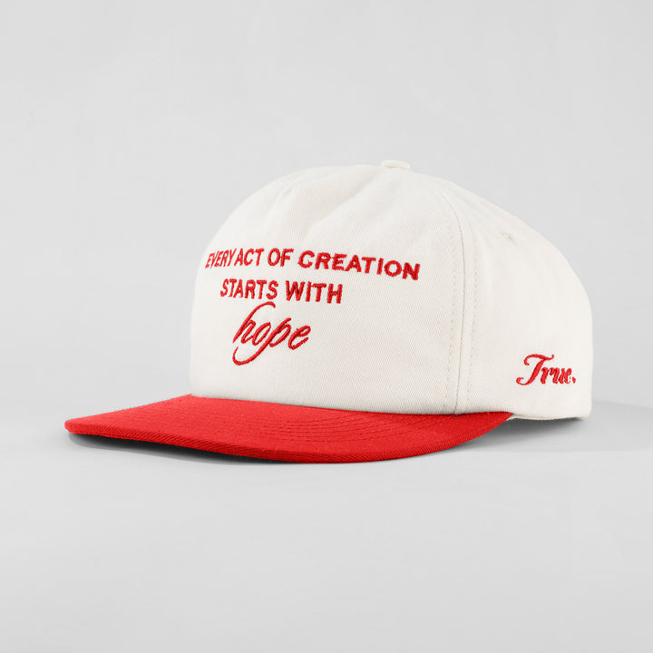 Hope Golfer Cap - Red