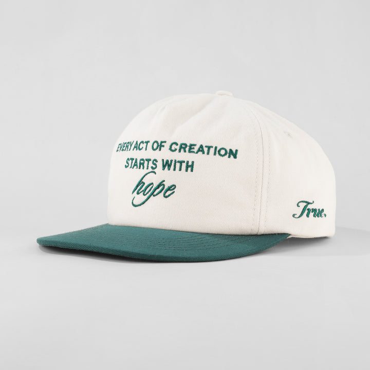 Hope Golfer Cap - Pine Green