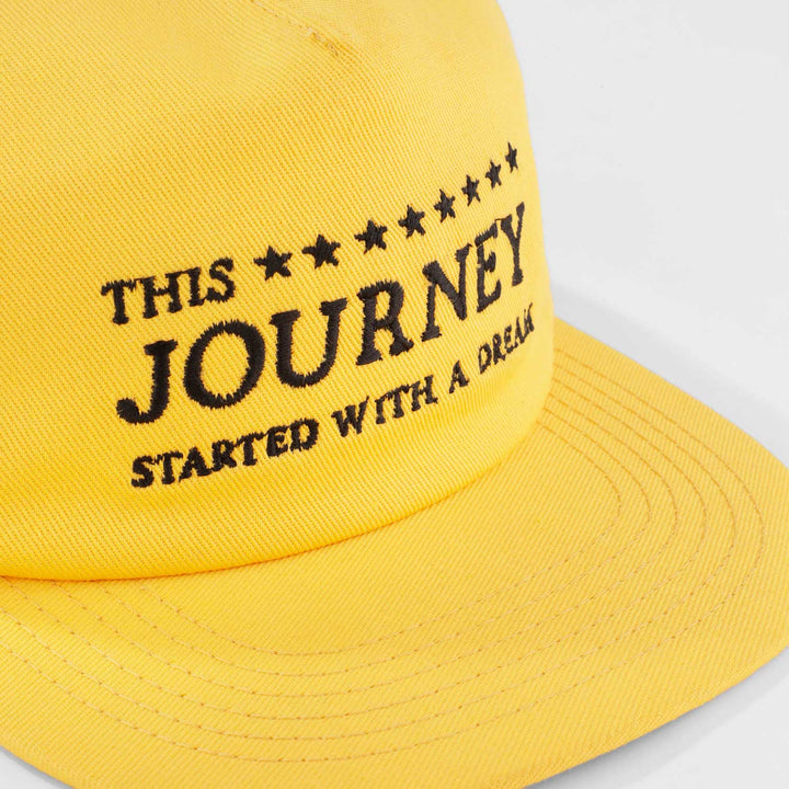 The Journey Golfer Cap - Yellow