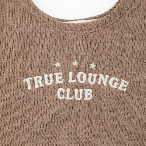 Knitted Lounge Top - Brown