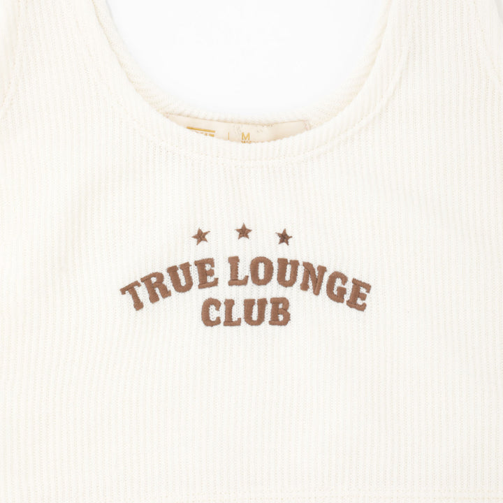 Knit Lounge Top - Cream
